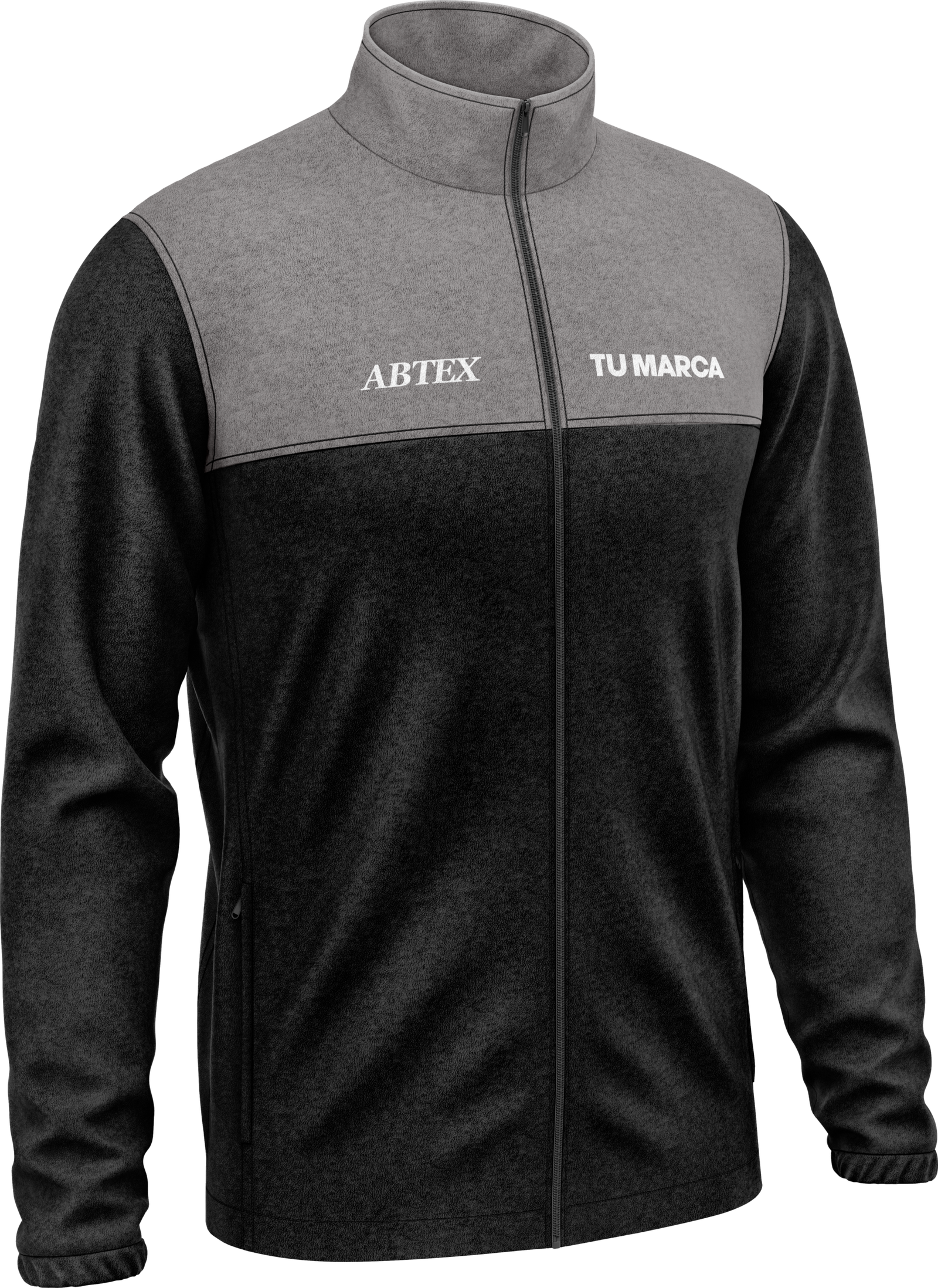 abtex - mockup - campera cc - costado - negroymelange